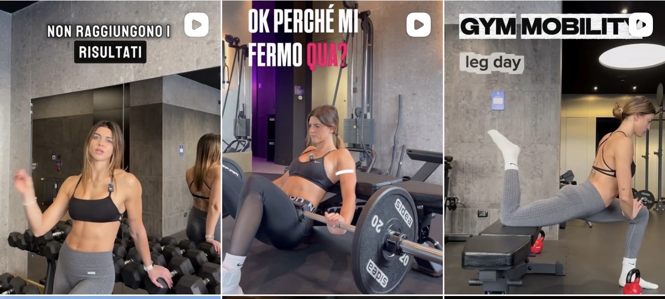Allenamenti KAIRA in palestra